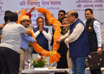 छत्तीसगढ के विकास और अर्थव्यवस्था में इंजन की तरह है यहां के उद्योगः मुख्यमंत्री श्री विष्णुदेव साय