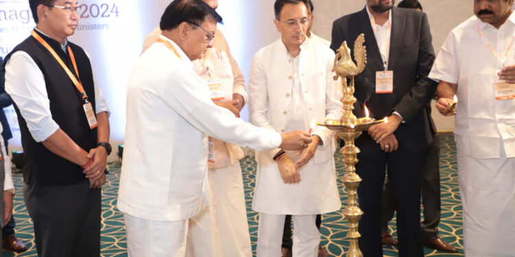 छत्तीसगढ़  उद्योग मंत्री Lkhan Lal Dewagan  नई दिल्ली में ‘उद्योग समागम’ में भाग लिया