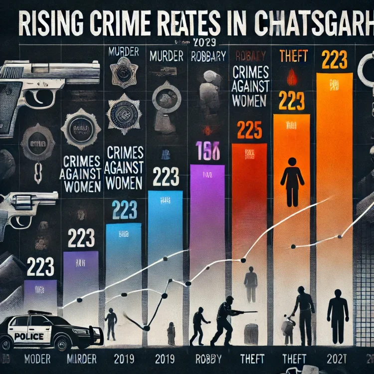 छत्तीसगढ़ में बढ़ती आपराधिक घटनाएं: एक गंभीर चुनौती