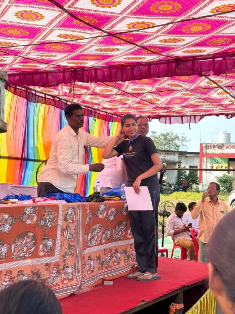 बिलाईगढ़ में महिला खेलकूद प्रतियोगिता सम्पन्न